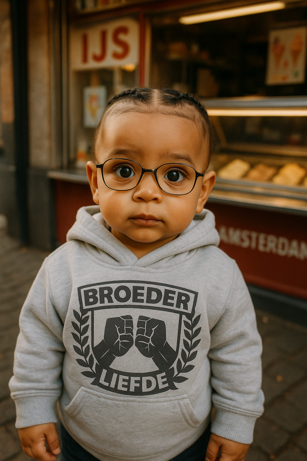 AI Baby concept - Amsterdam - Gena Design project door Genairo Theis | webdesign Zwolle & AI video